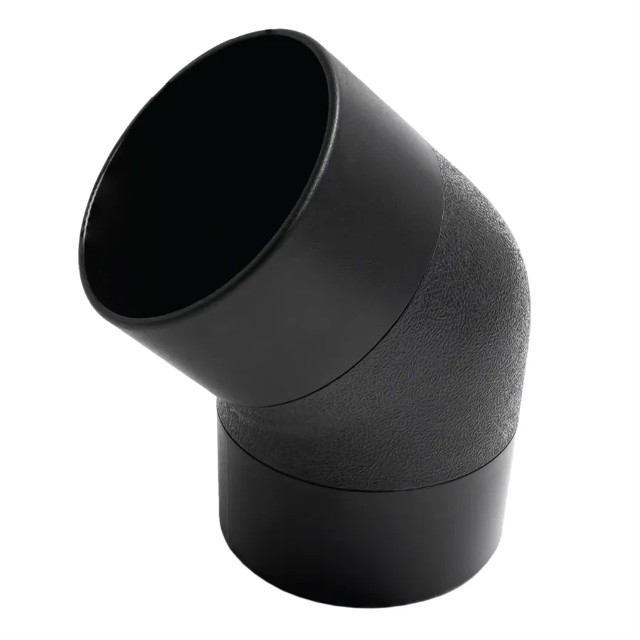 Raccordo curvato a 45° per Tubo di Aspirazione da 100 mm