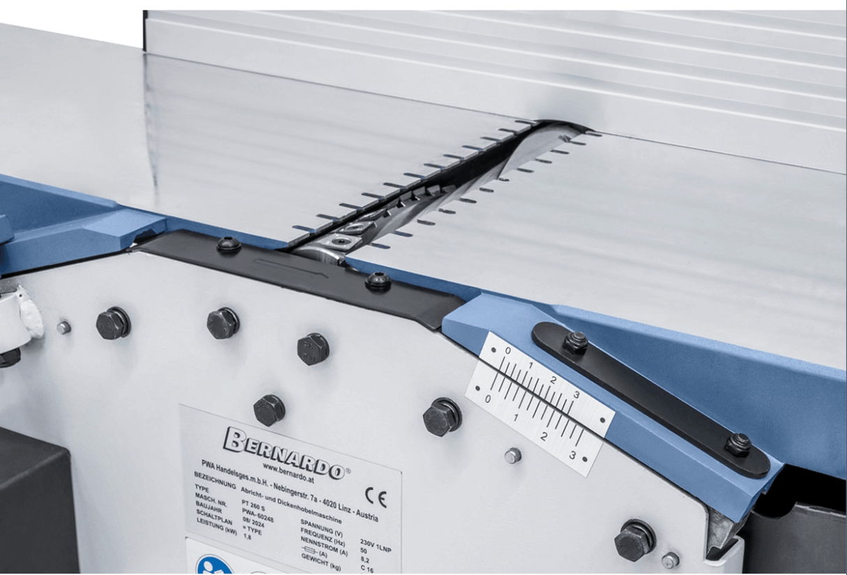 PT 260 S Spiral Planer and Thicknesser