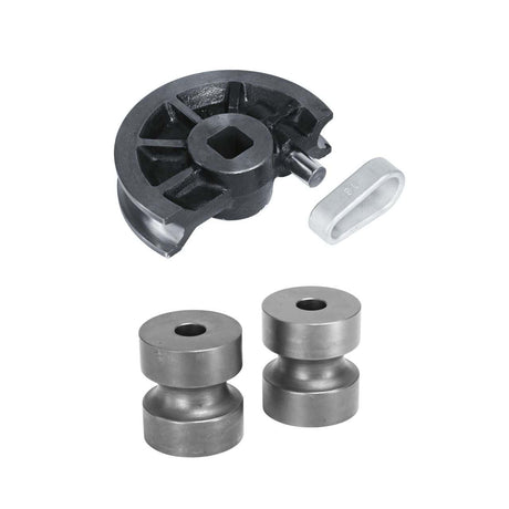 Segmento di piegatura da 38,1 mm completo di rulli di contrasto e anello, compatibile con BM 60 A per lavorazioni professionali su tubi.