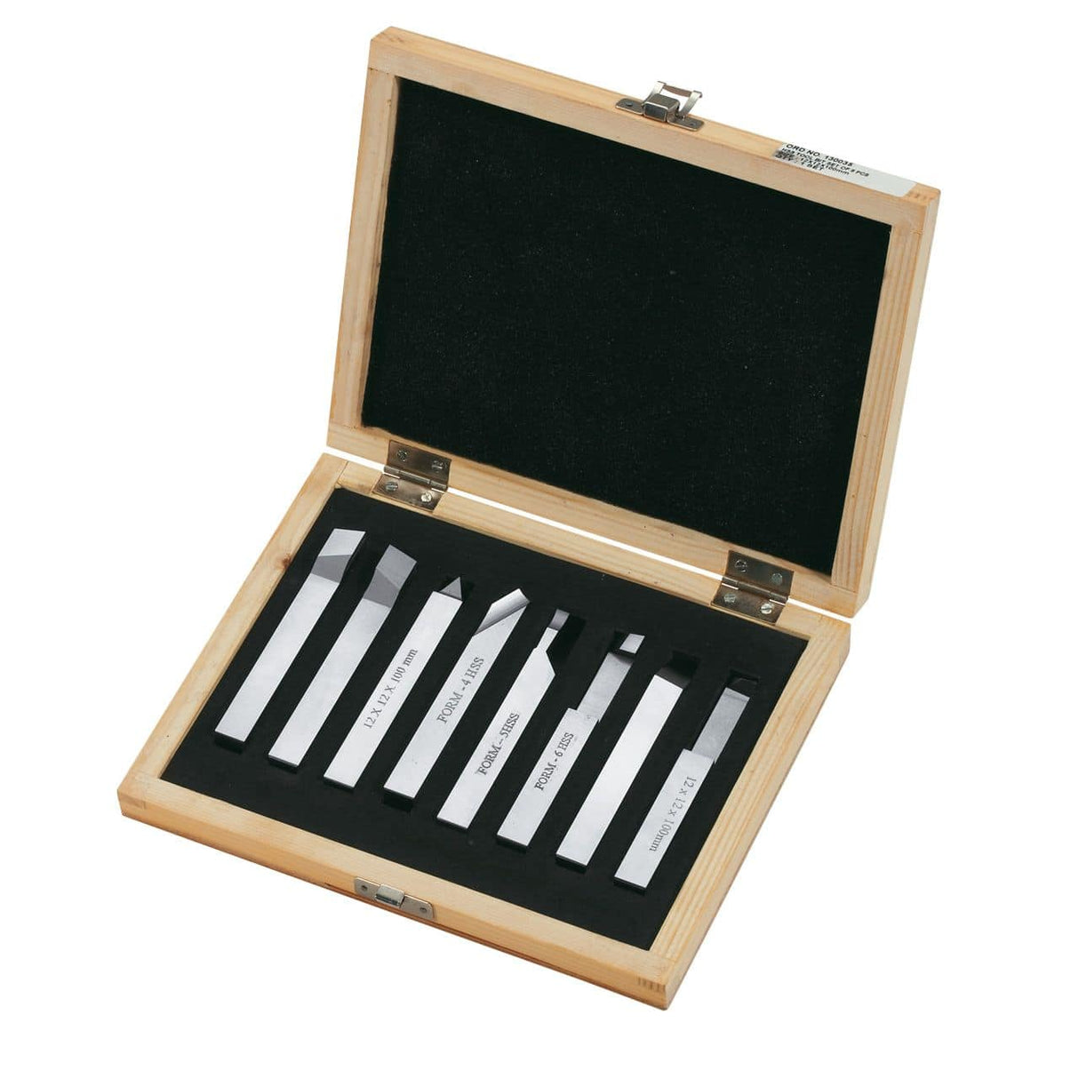 HSS 16mm Turning Knife Set, 8 Pieces