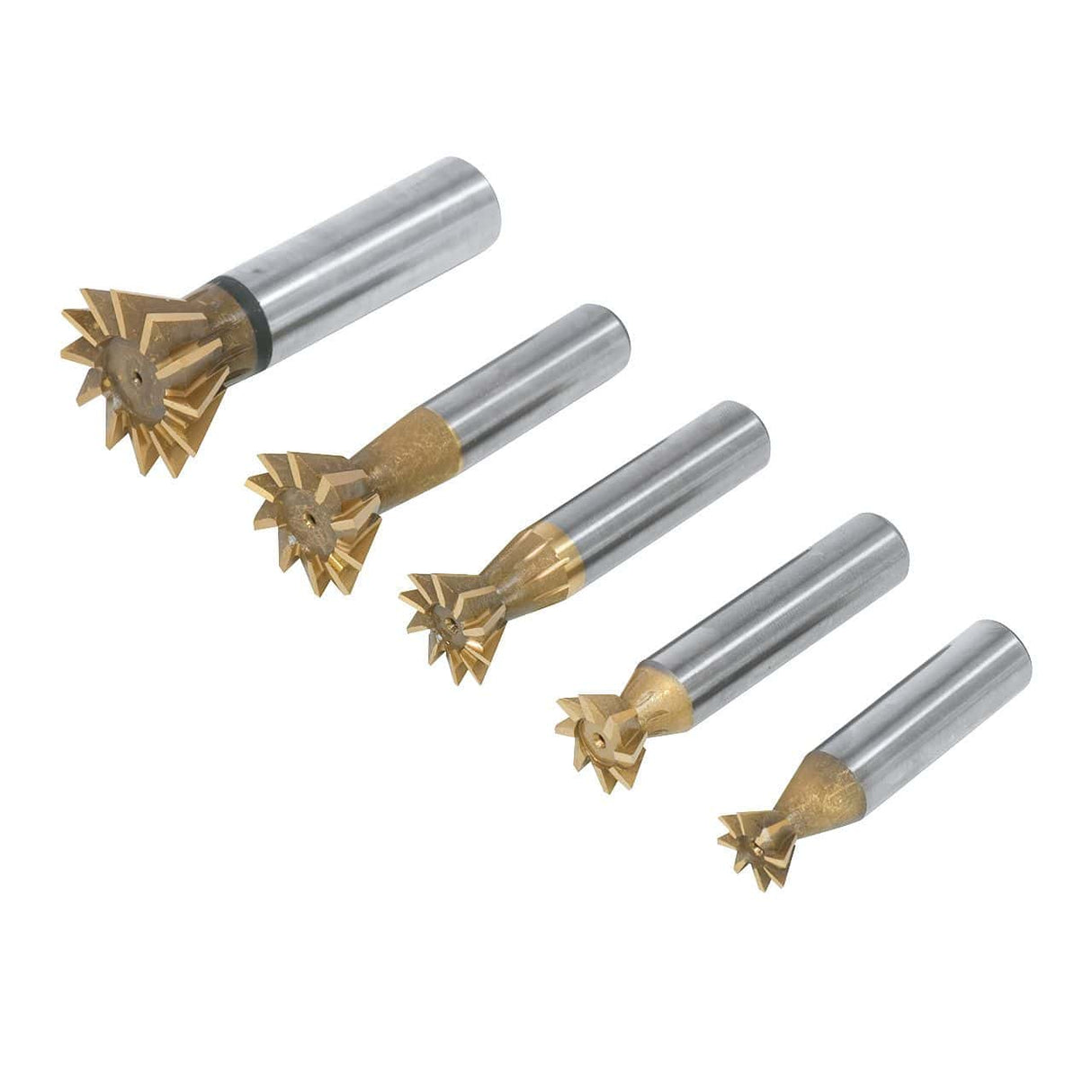 5-Piece Dovetail Cutter Set