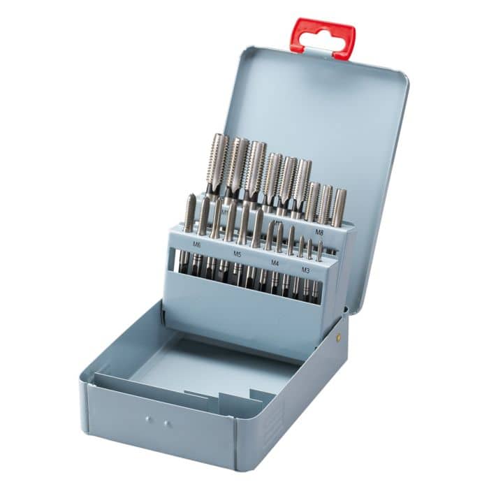 21-piece HSS hand cutter set.