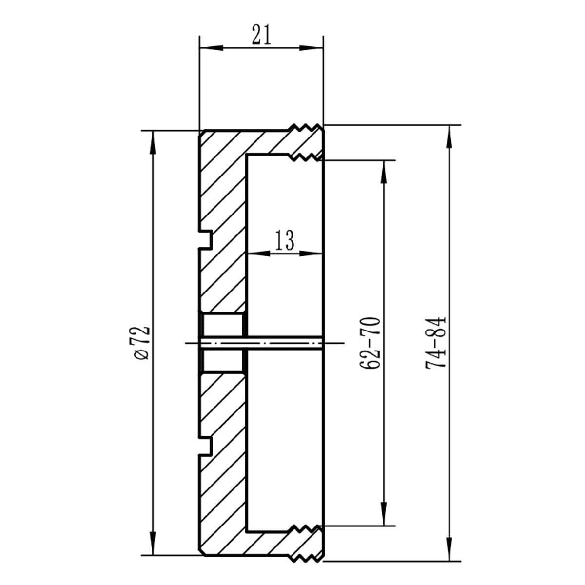 Premium Chuck Set M 70