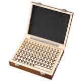 91-piece measuring and adjusting pin set.
