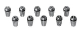 ER 16 Collet Set, 0.5 - 10 mm, 10 pieces
