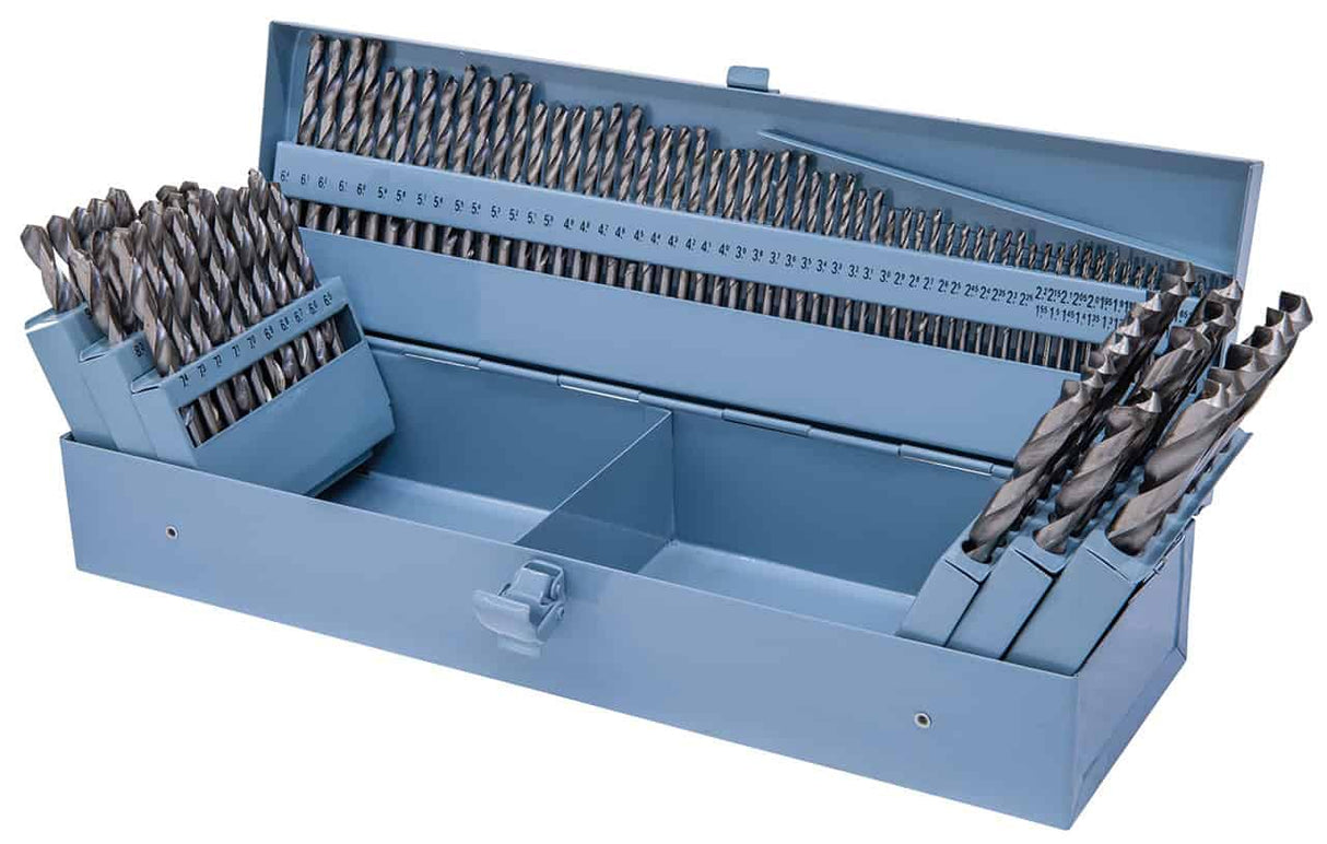 HSS Twist Drill Bit Set, 118 Pieces