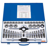 45-piece thread cutting set.