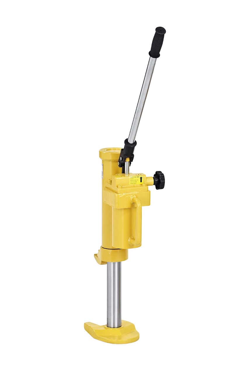 Hydraulic lift for HM 250 machines