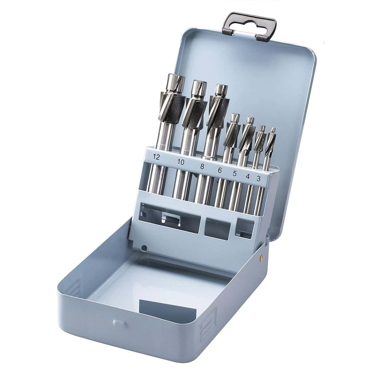 DIN 373 flat chamfer cutter, 7 pieces