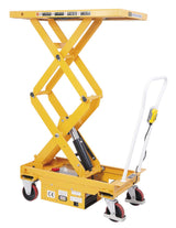 ES 300 D semi-electric double platform lifting table