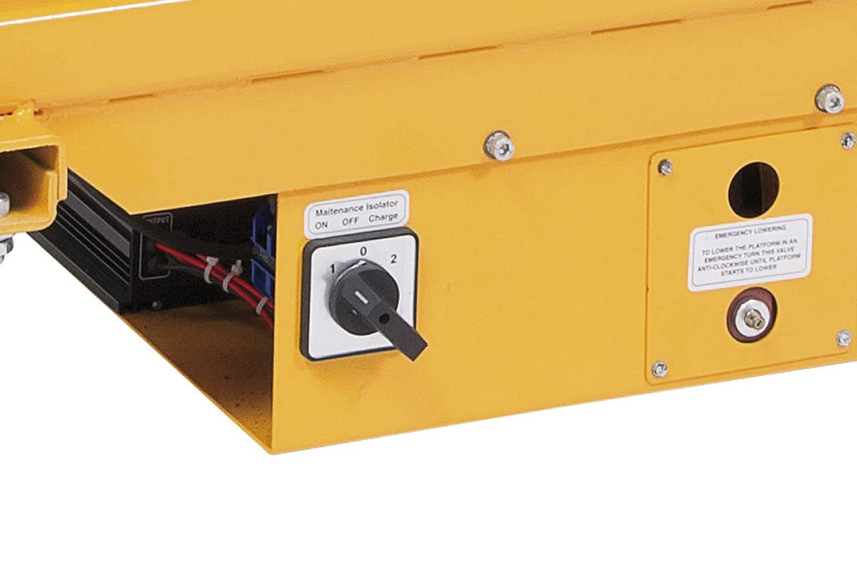 ES 800 D semi-electric double platform lifting table