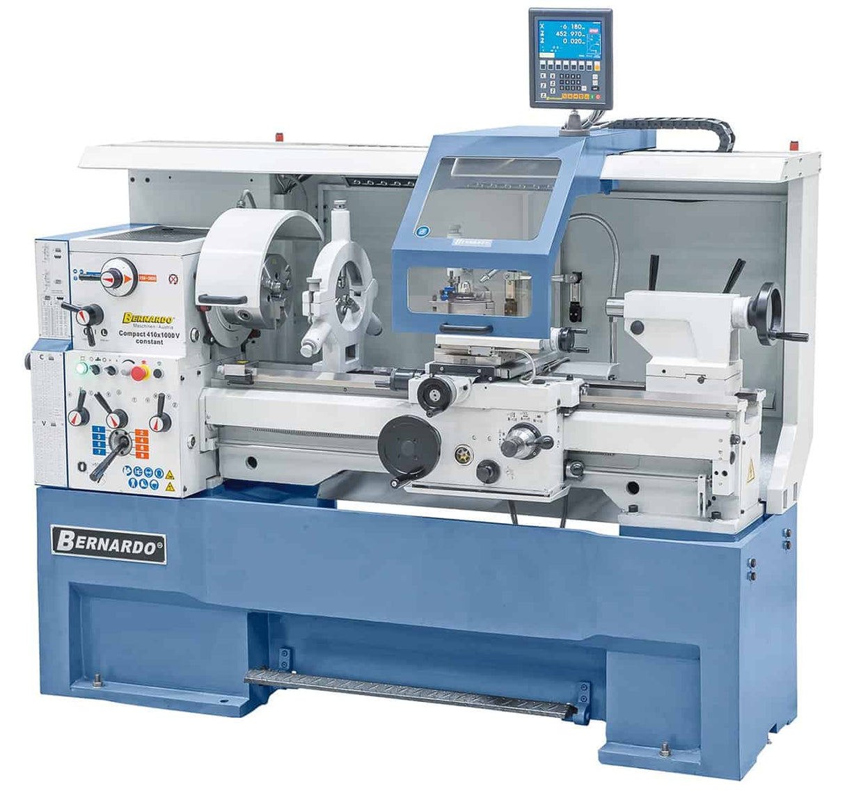 Compact 410 x 1000 V-constant universal lathe