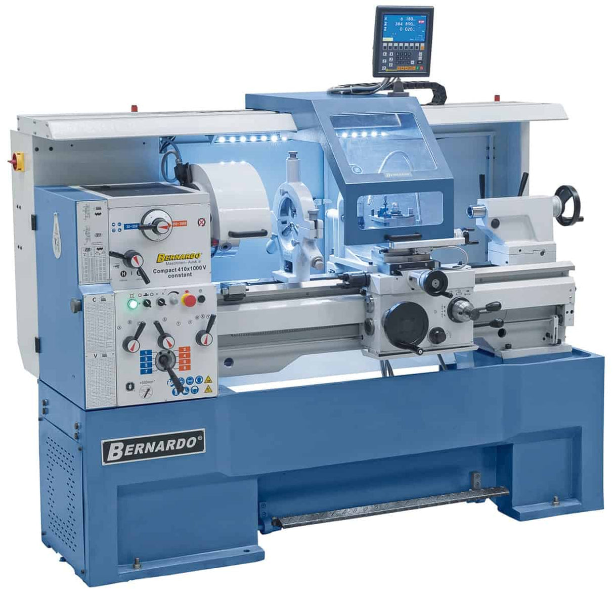 Compact 410 x 1000 V-constant universal lathe