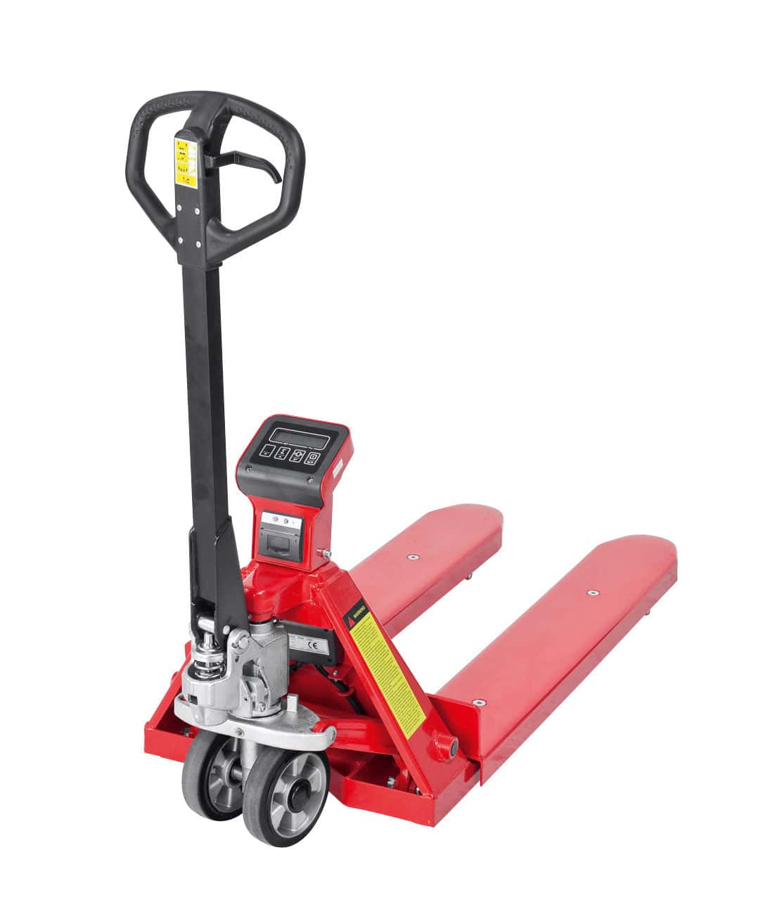 Pallet truck with weighing system and PHW 2.0 W-Print printer