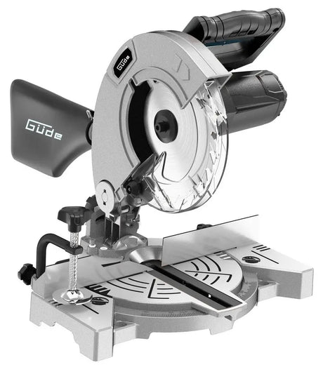 Güde GKS 2134.1 – Troncatrice compatta da 1100 W con testa inclinabile 45°, lama HM Ø 210 mm e sacca raccoglipolvere, ideale per tagli puliti su legno e laminati.