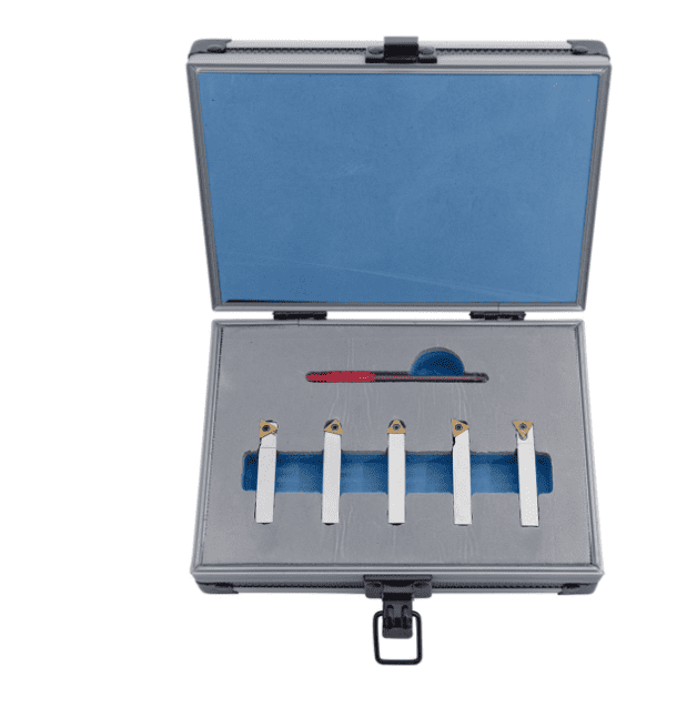 Lathe tool with removable HM 8 mm plates