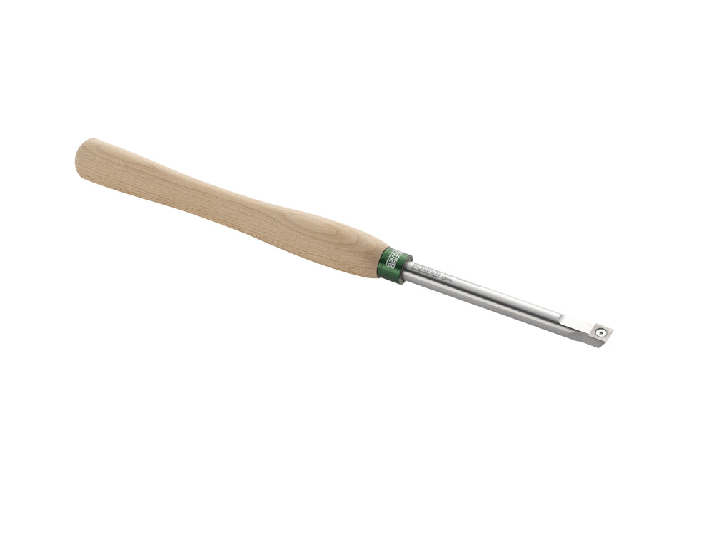 Utensile da tornitura con punta quadrata in metallo duro e impugnatura ergonomica ProComfort per sgrossatura.