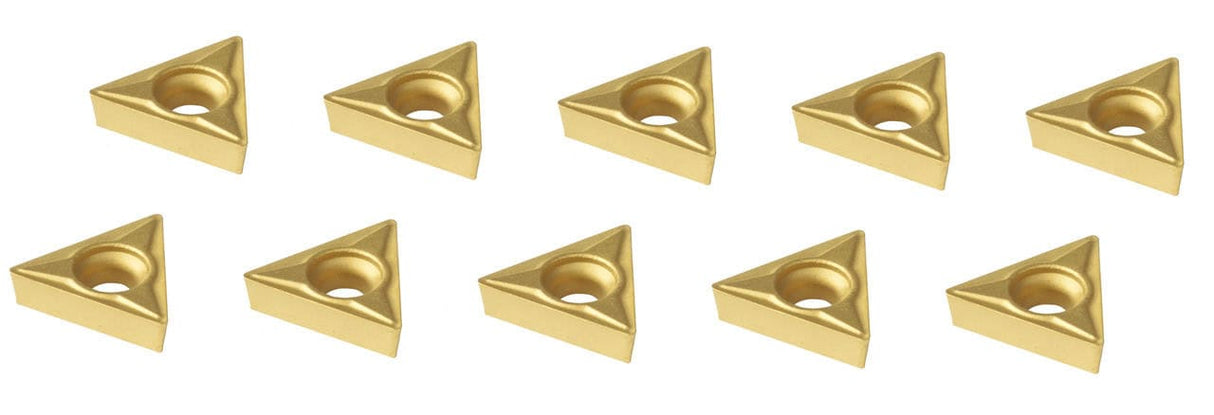 Removable HM plates kit (10 pieces) for Drehmeissel 10 / 12 mm