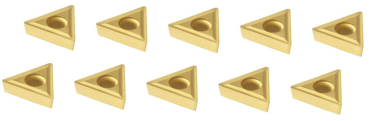 HM Removable Plates Kit (10 Pieces) for 10 / 12 / 16 mm Lathe Tool