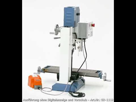 BF 28 BDC drilling and milling machine with 3-axis feed and position display 