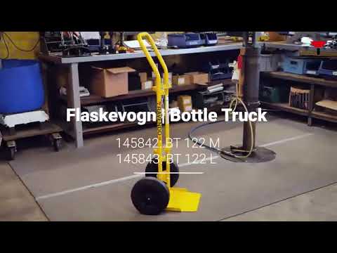 BTG 50 L gas cylinder trolley with lifting arm