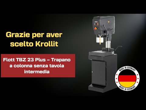Flott TBZ 23 Plus – Trapano a colonna senza tavola intermedia