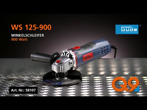Smerigliatrice angolare Guede WS 125-900 – 900 W compatta e potente