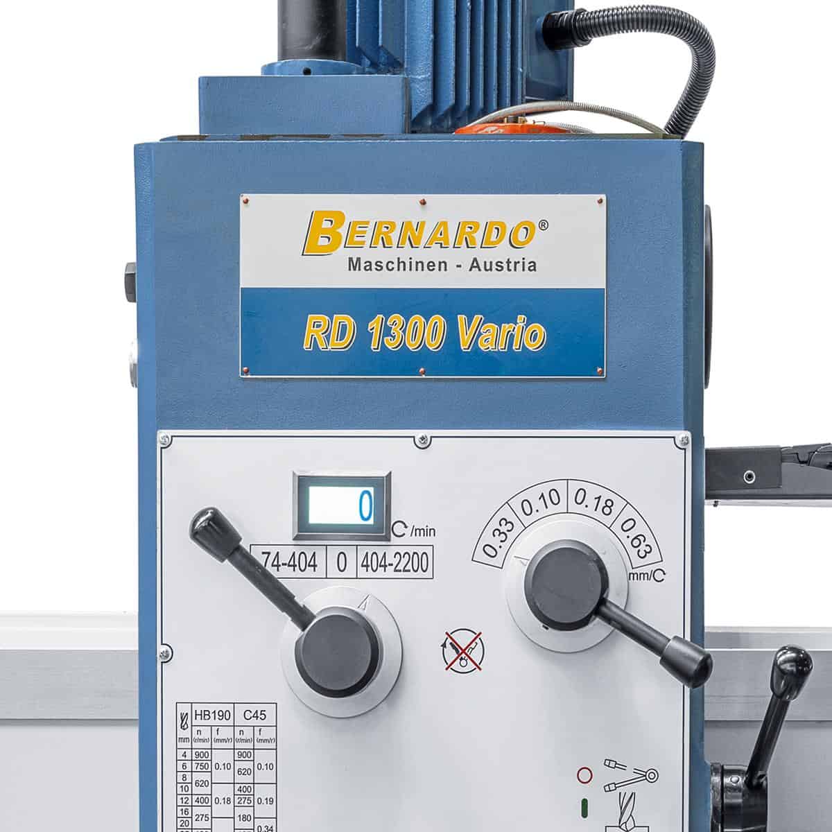 RD 1300 Vario Radial Drills and Rapid Radial Drills 