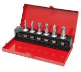 HSS drill bit set, 6 - 13 mm, drilling depth 30 mm, 6-piece
